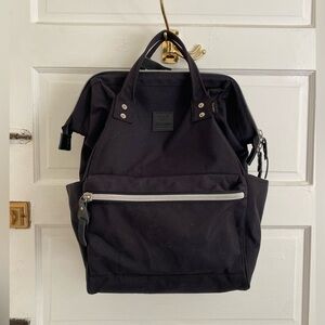 Himawari Black Backpack - Large Laptop Travel Backpack